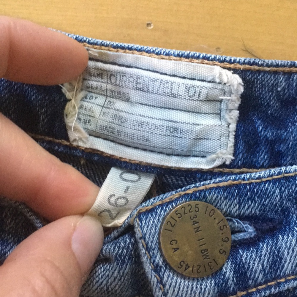 Current/Elliott Gam Short Patchwork Destroyed - image 3